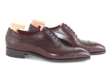 "Warwick" in Vintage Rioja Calf - Deco