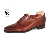 "St James II" in Vintage Cherry Calf - TG73