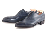 "Mitchell" in Midnight Blue Calf - Deco