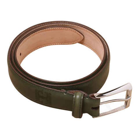 Leather Belt • Racing Green