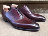 "Hayes" in Vintage Rioja Calf - TG73